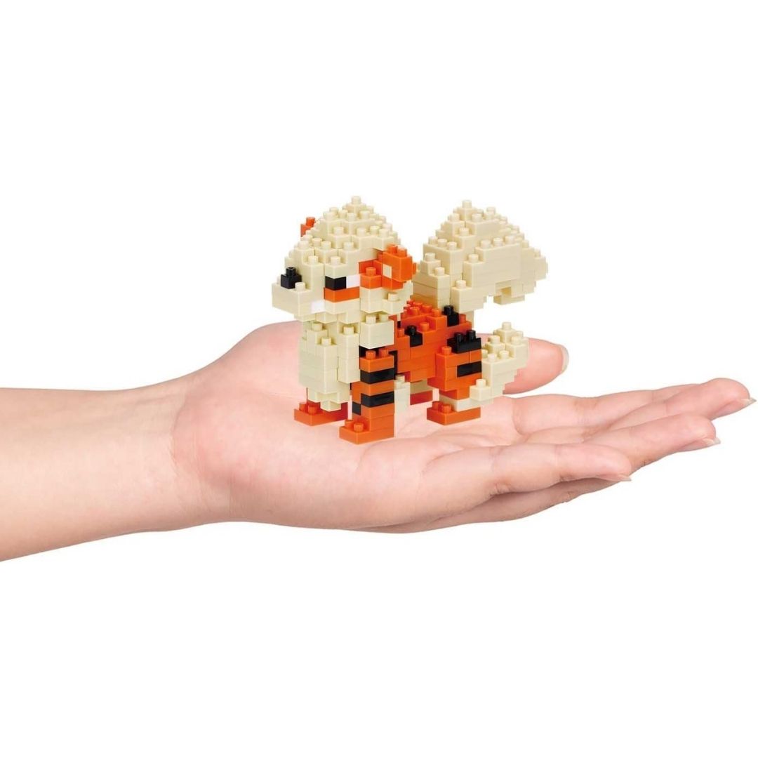 Kawada Nanoblock Pokemon Arcanine 106 - Koleksi Detail untuk Penggemar