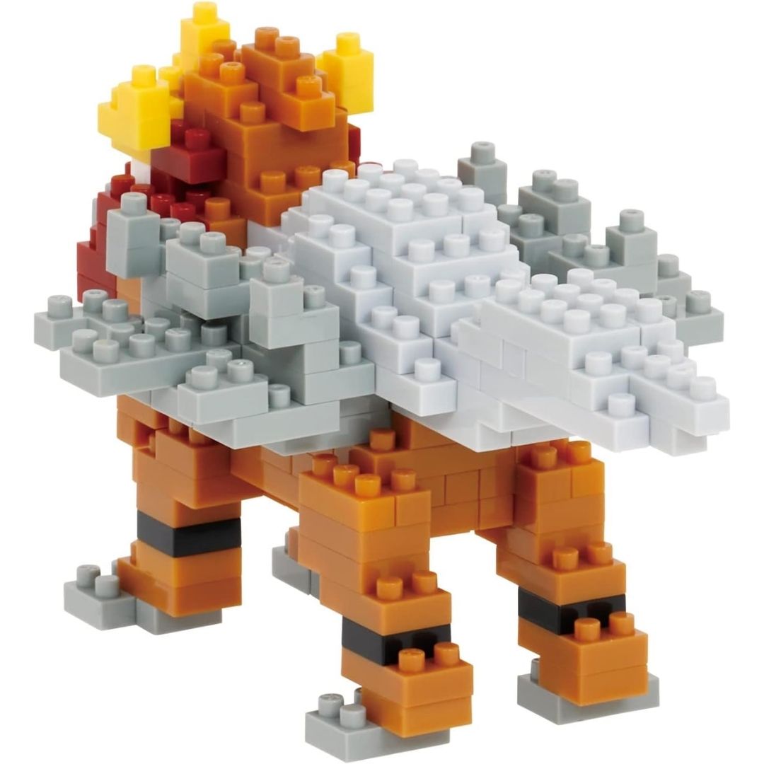 Kawada Nanoblock Pokemon Entei 090 – Legendary Beast Detail untuk Kolektor