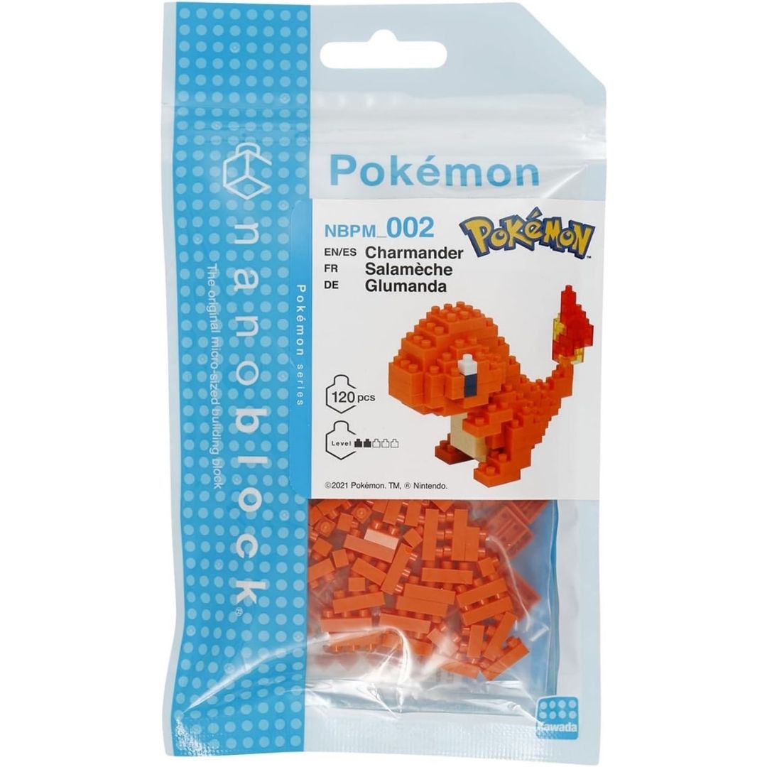 Kawada Nanoblock Pokemon Charmander 002 Kawada Nanoblock Pokemon Charmander 002