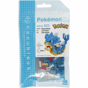 Kawada Nanoblock Pokemon Gyarados 023 – Koleksi Ikonik
