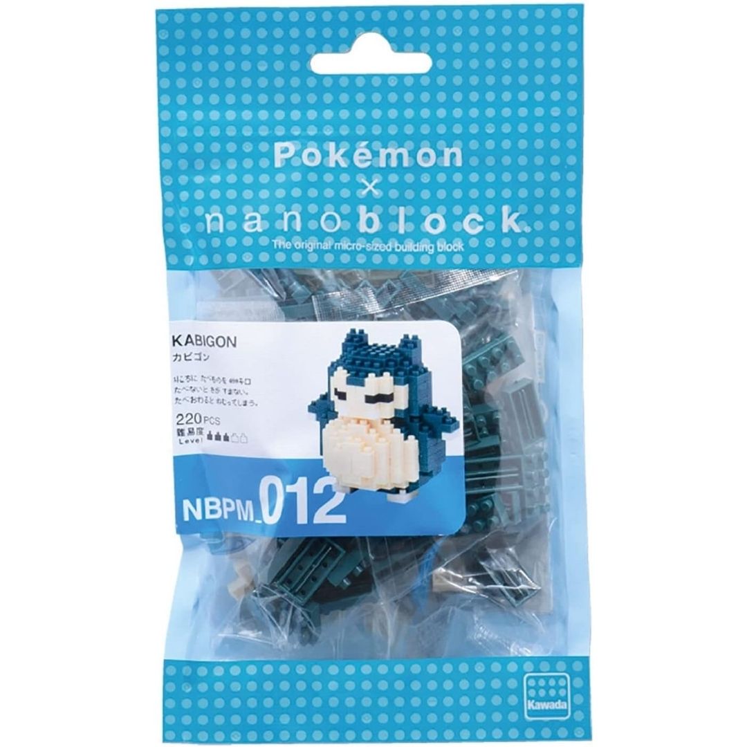 Kawada Nanoblock Pokemon Snorlax 012 – Build Figure Santai