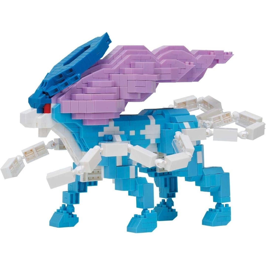 Nanoblock Pokemon Suicune Deluxe Edition 109 – Mini Block Figure Resmi Kawada