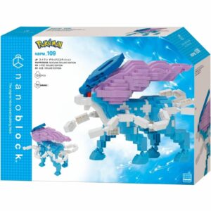 Nanoblock Pokemon Suicune Deluxe Edition 109 – Mini Block Figure Resmi Kawada