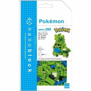 Nanoblock Pokemon Tyranitar 099 – Mini Block Figure Resmi Kawada