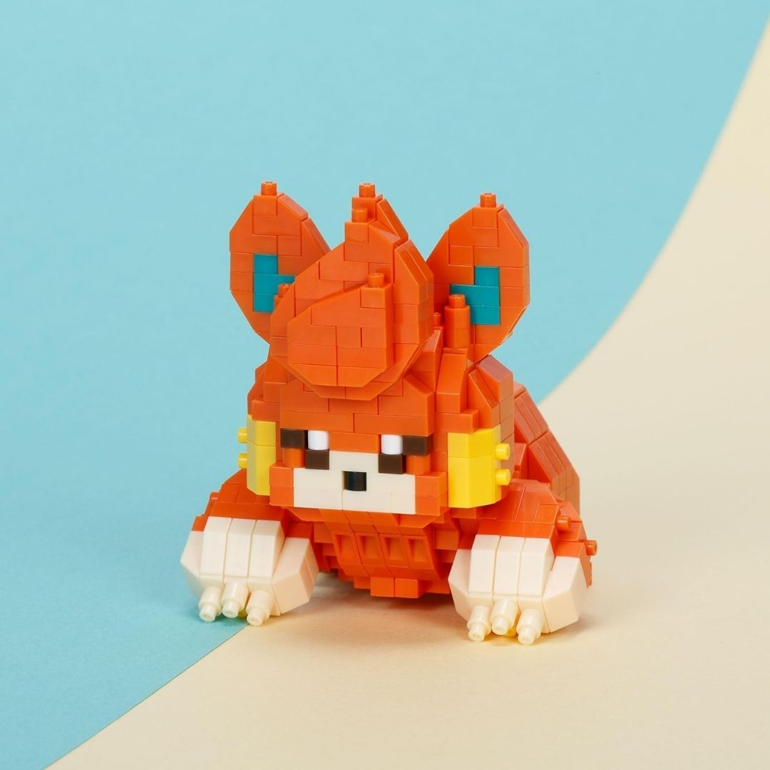 Nanoblock Pokemon Pawmi RS R07 – Mini Block Figure Resmi Kawada