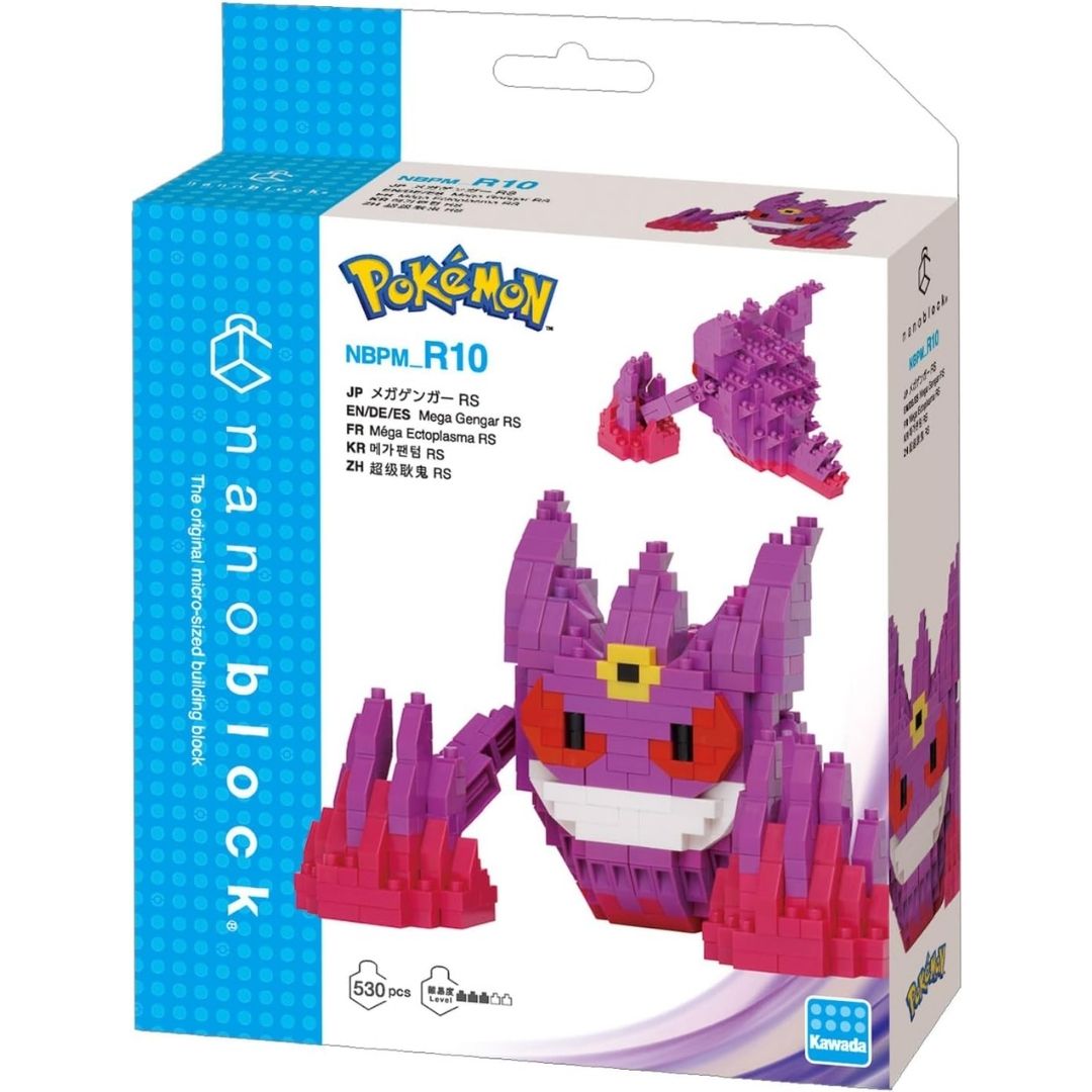 Nanoblock Pokemon Mega Gengar RS R10 –Kawada Nanoblock