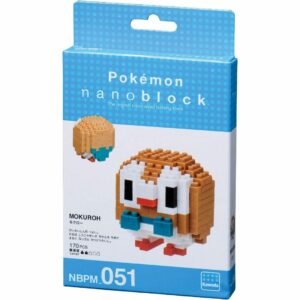 Nanoblock Pokemon Mokuroh 051 –Kawada Nanoblock Nanoblock Pokemon Mokuroh 051 –Kawada Nanoblock