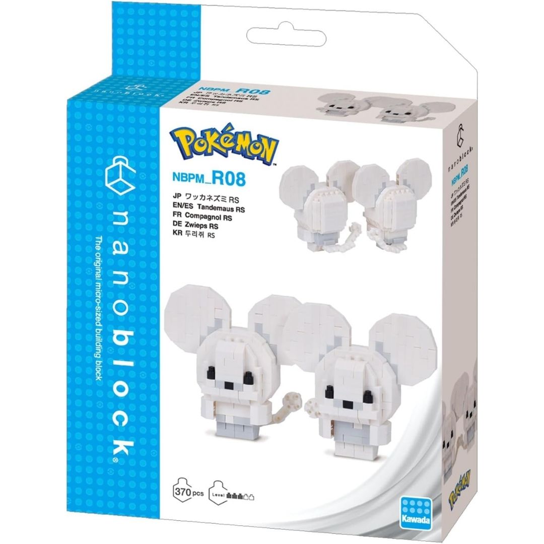 Nanoblock Pokemon Tandemaus R08 –Kawada Nanoblock