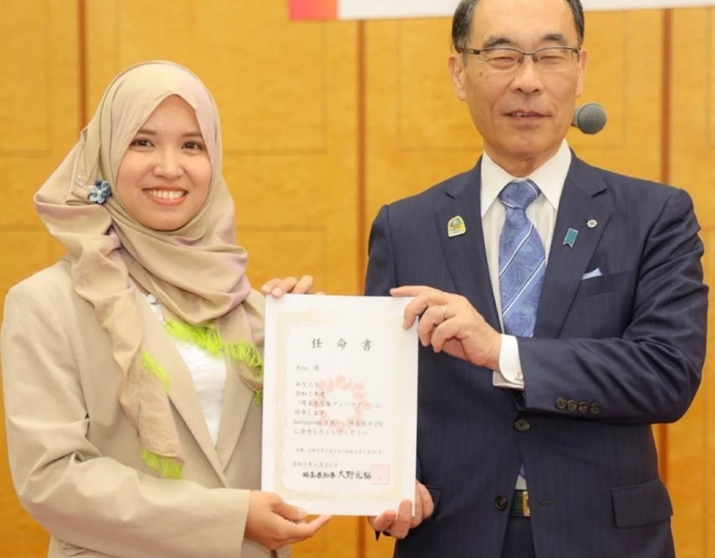 Muslimah Asal Indonesia Terpilih Menjadi Duta Wisata Jepang