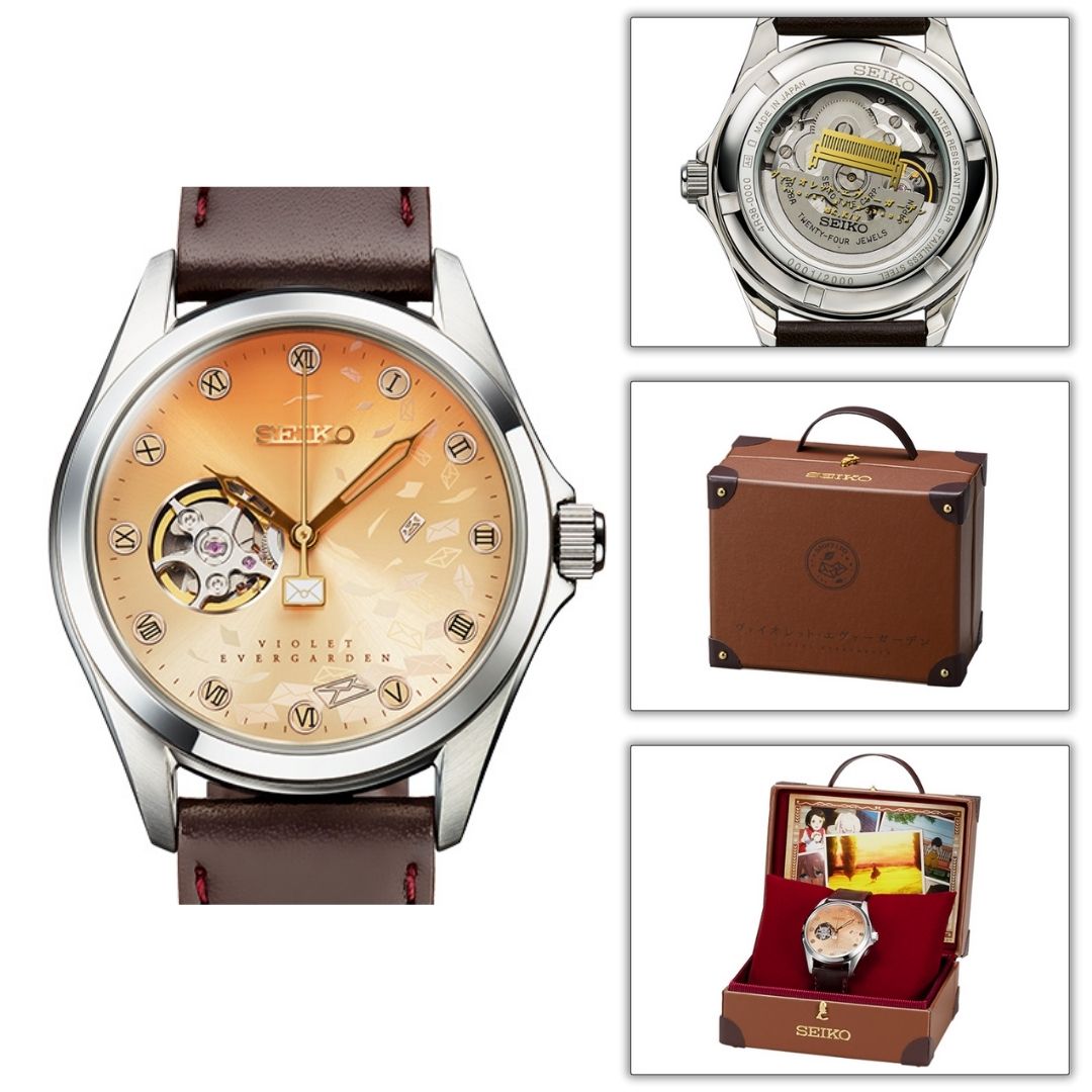 Jam Tangan Violet Evergarden SEIKO Mechanical Watch Limited Edition