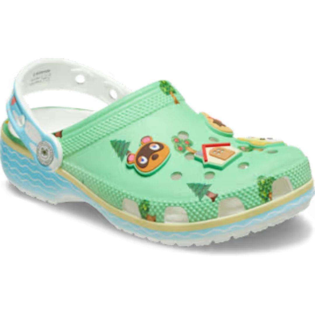 Sandal Crocs Animal Crossing Classic Clogs Kids Original