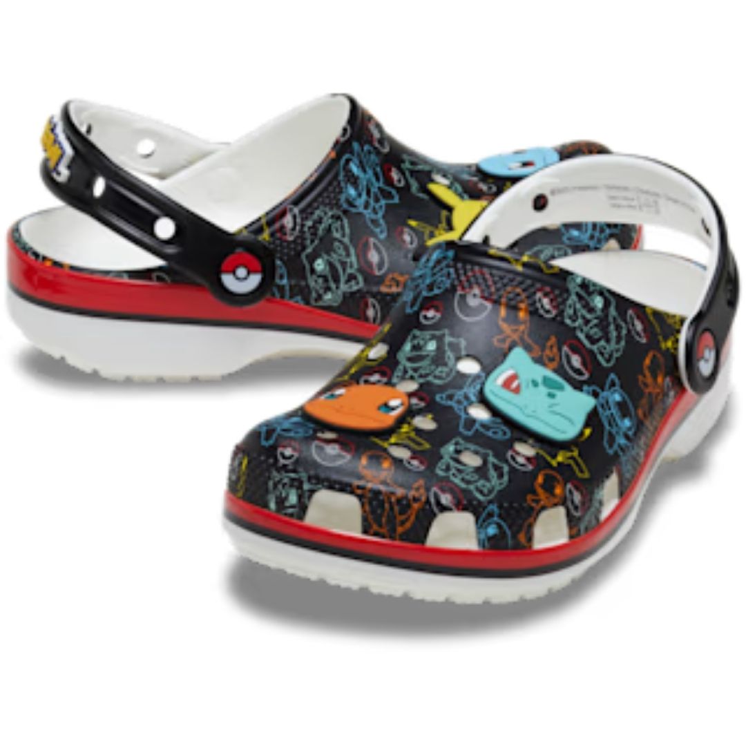  Sandal Crocs Pokemon Print Classic Crocs Toddler Original 