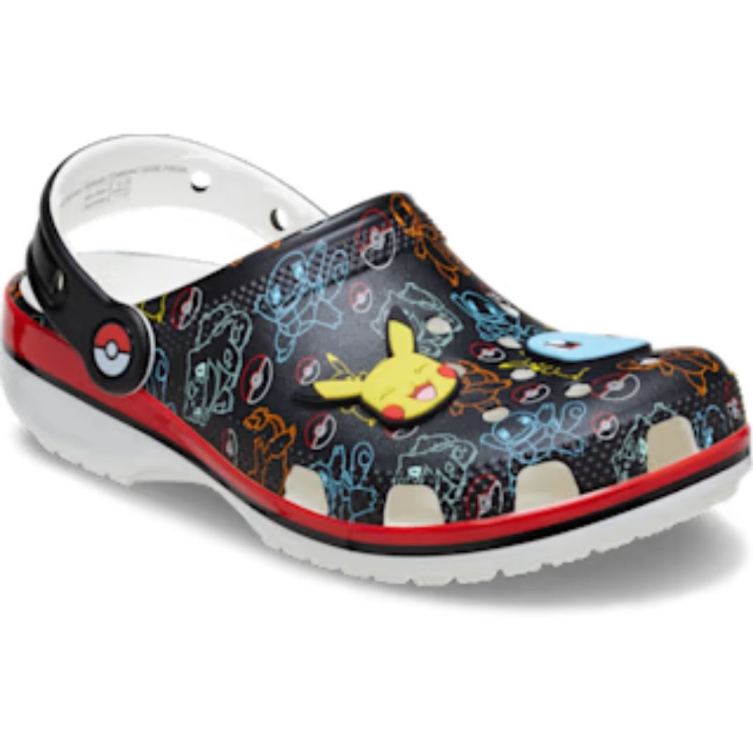  Sandal Crocs Pokemon Print Classic Crocs Toddler Original 