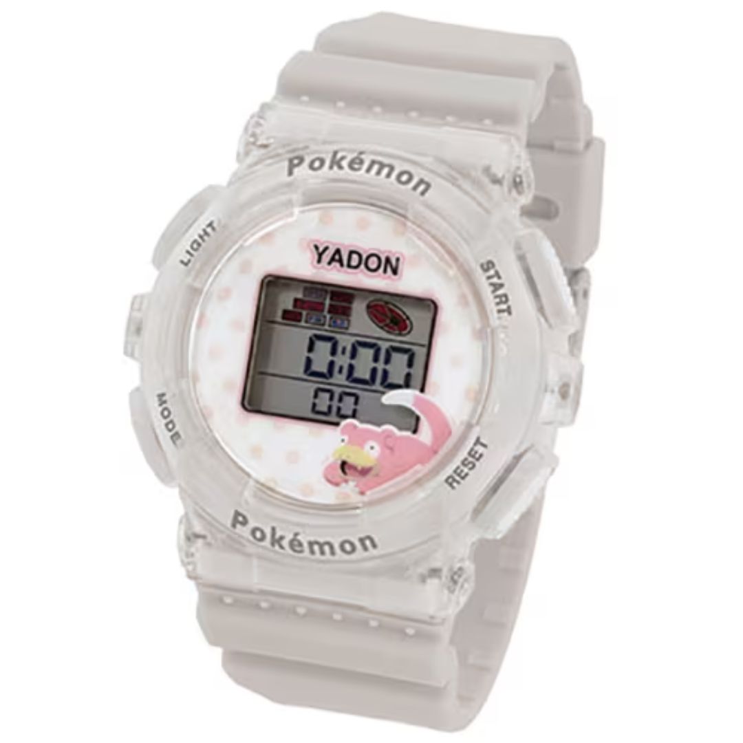  Jam Tangan J-AXIS Pokemon Digital Watch (Sun Flame) Original Jepang 