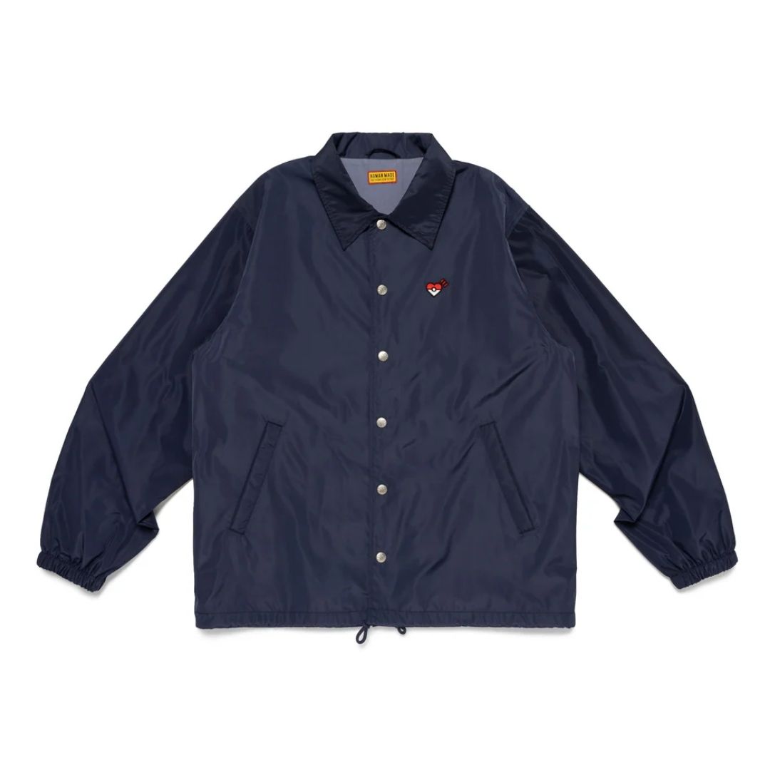  Jaket HUMAN MADE Pokémon Coach Jacket Pikachu Navy 