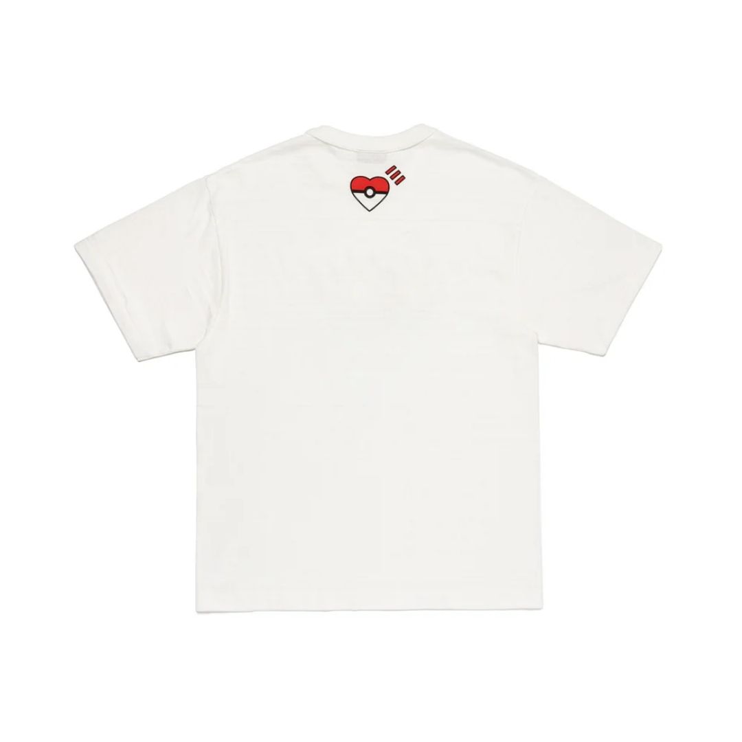  Pokemon x HUMAN MADE Graphic T-Shirt Pikachu White Original 