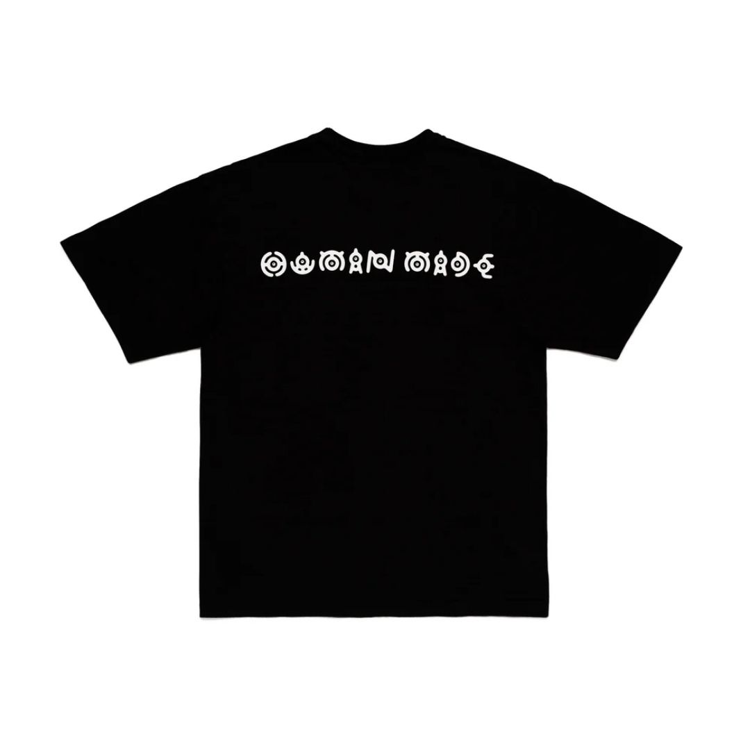  Pokemon x HUMAN MADE Graphic T-Shirt Unown Black Original 