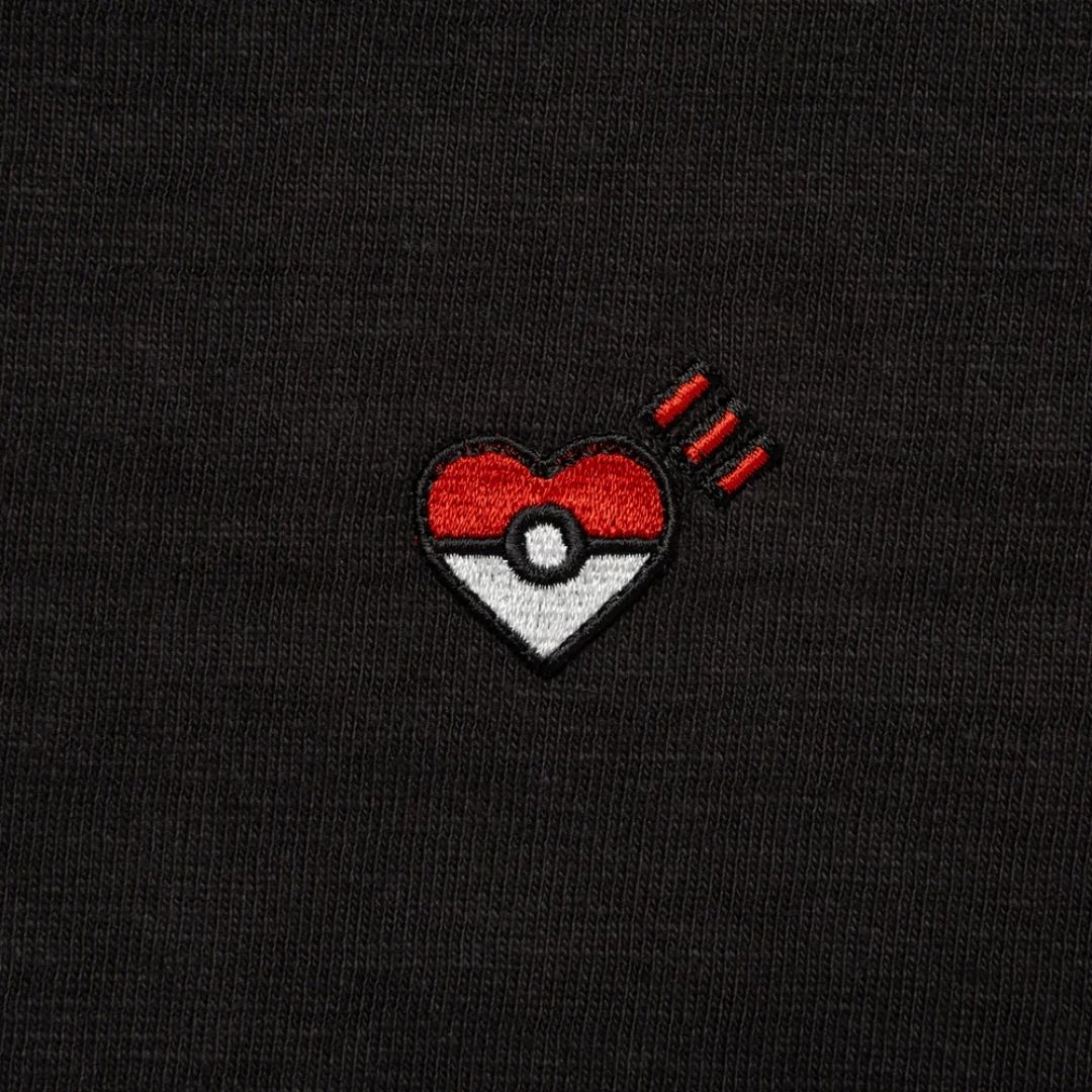  Pokemon x HUMAN MADE Graphic T-Shirt Unown Black Original 