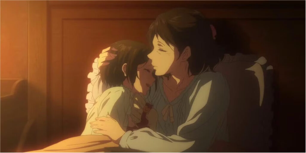 TITIPJEPANG - TITIP JEPANG - ANIME UNTUK HARI IBU - ANIME COCOK UNTUK HARI IBU - HARI IBU - MOTHER'S DAYS - VIOLET EVERGARDEN EPISODE 10