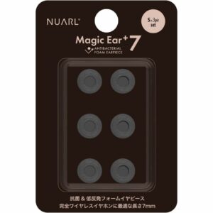 Eartips NUARL Magic Ear+7 High Noise Isolation Antibacterial