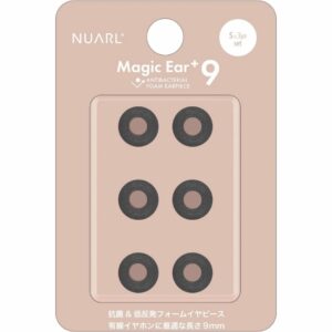 Eartips NUARL Magic Ear+9 High Noise Isolation and Antibacterial