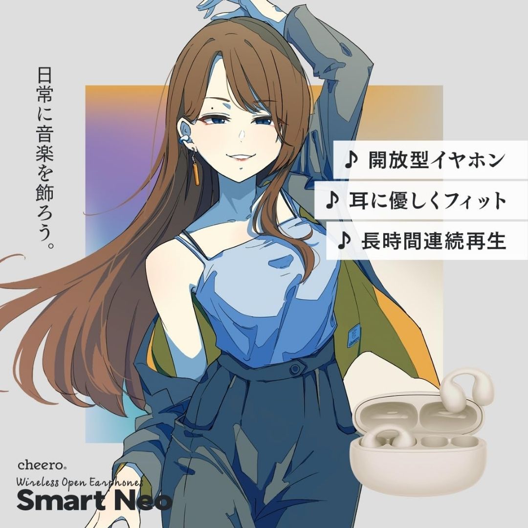  TWS Smart Neo Cheero – Open-Ear Stylish Earphones 