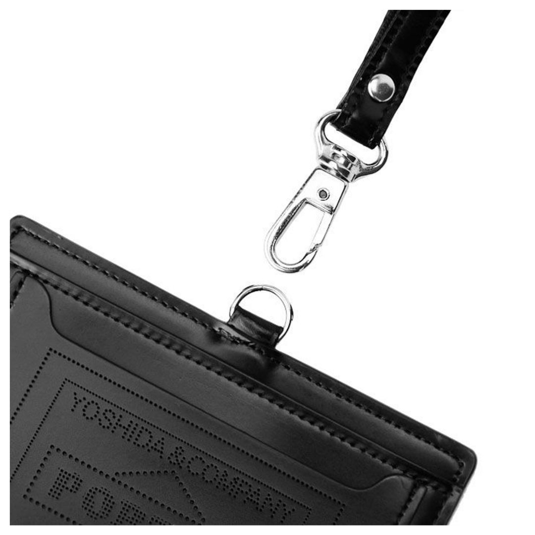 Porter ID Case Glass Leather PS Leather Original Minimalis Multifungsi Premium