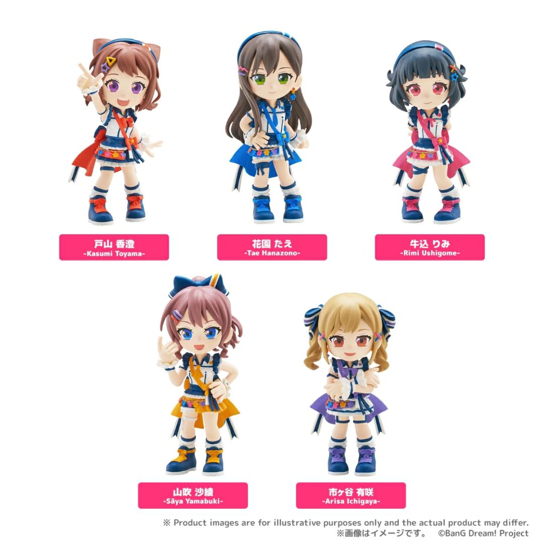 PalVerse BanG Dream! Poppin'Party – Mini Figure Set Resmi