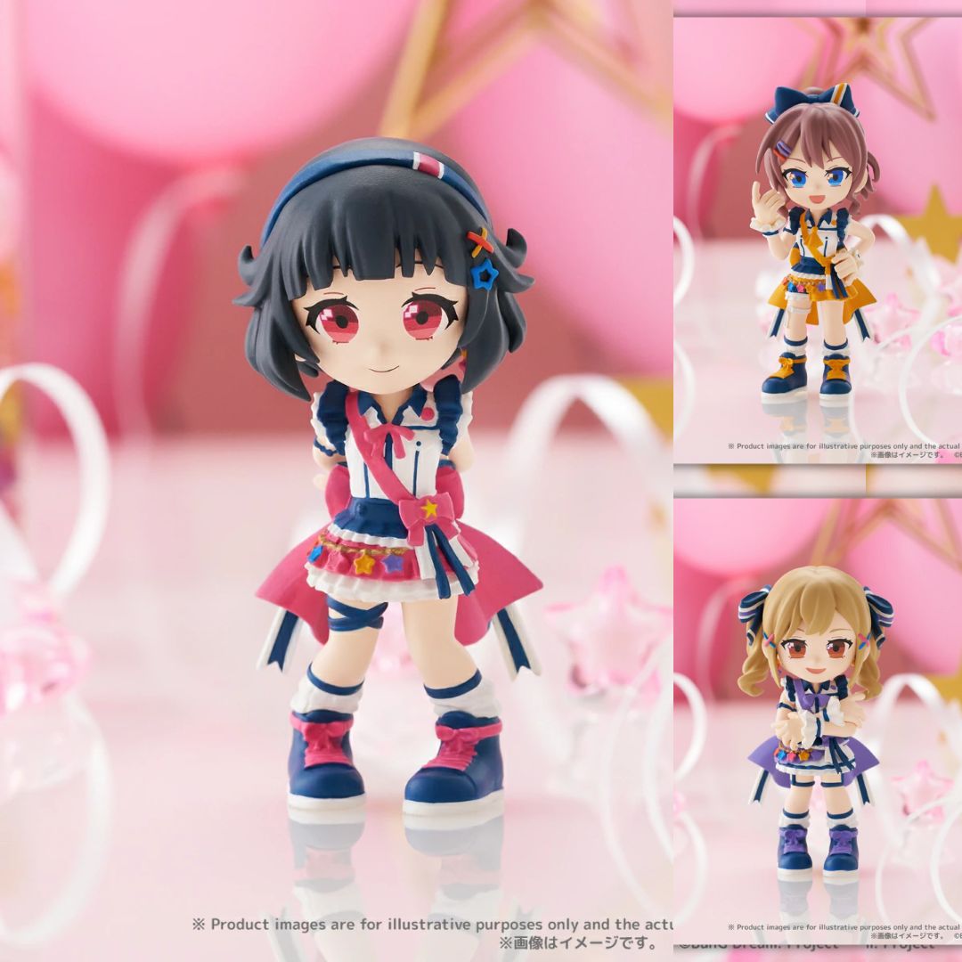 PalVerse BanG Dream! Poppin'Party – Mini Figure Set Resmi