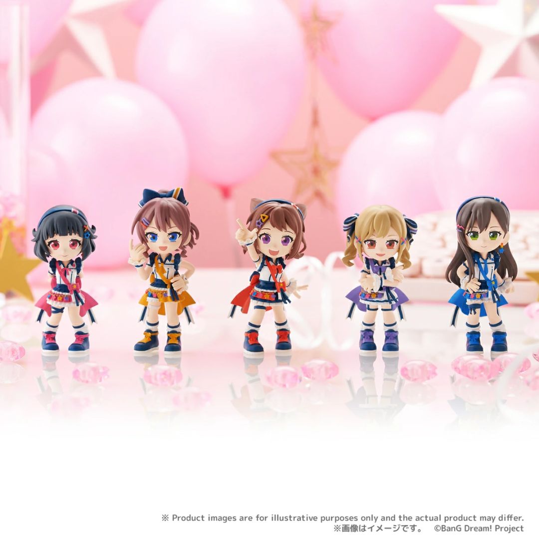 PalVerse BanG Dream! Poppin'Party – Mini Figure Set Resmi PalVerse BanG Dream! Poppin'Party – Mini Figure Set Resmi