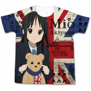 K-ON Movie Mio Akiyama Full Graphic T-Shirt – Kaos Stylish & Koleksi Eksklusif