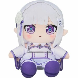 Emilia Plush Toy Re:ZERO ChocoPuni Resmi – Boneka Imut Tinggi 17cm Emilia Plush Toy Re:ZERO ChocoPuni Resmi – Boneka Imut Tinggi 17cm