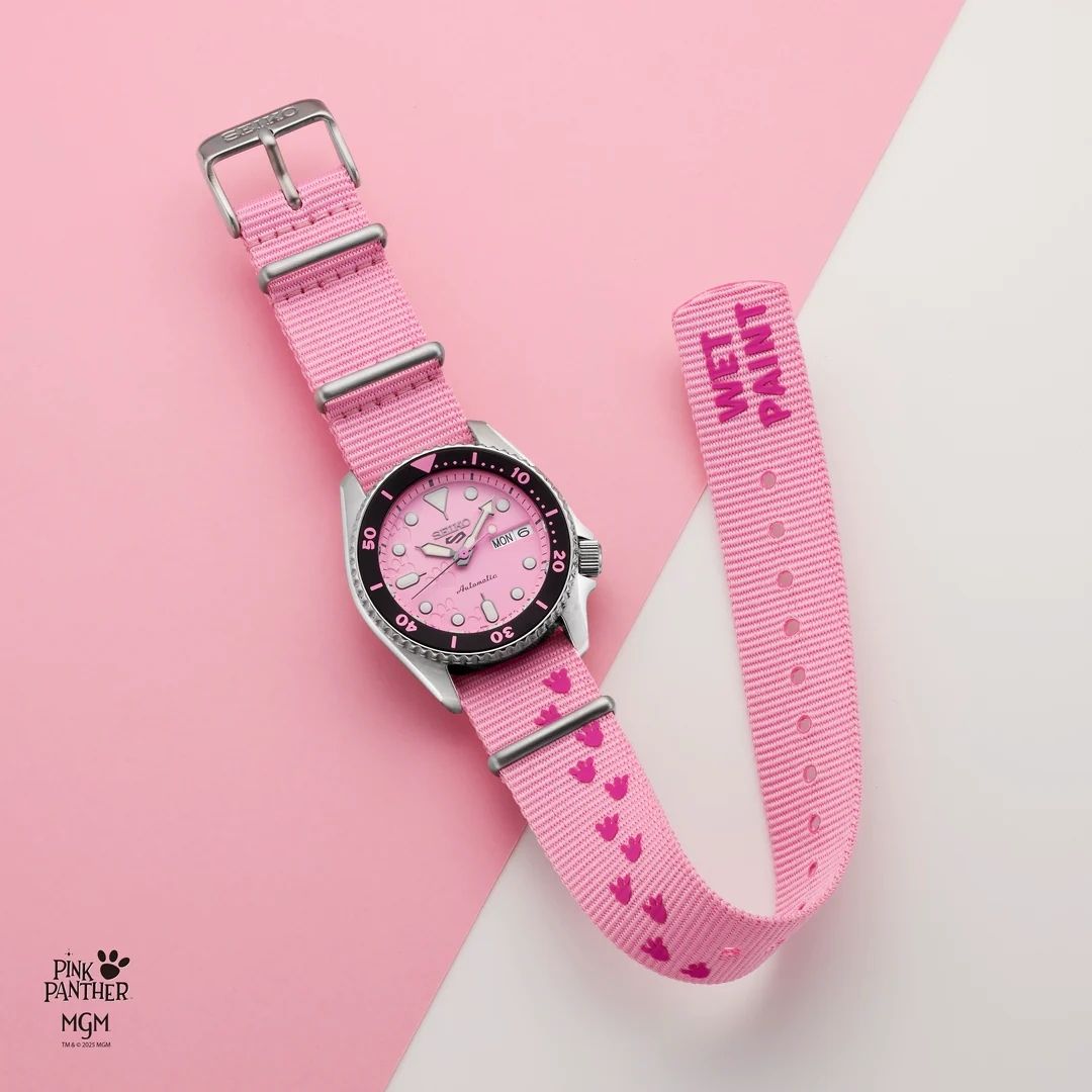 Seiko Pink Panther Limited Edition SBSA321 Seiko 5 Sports