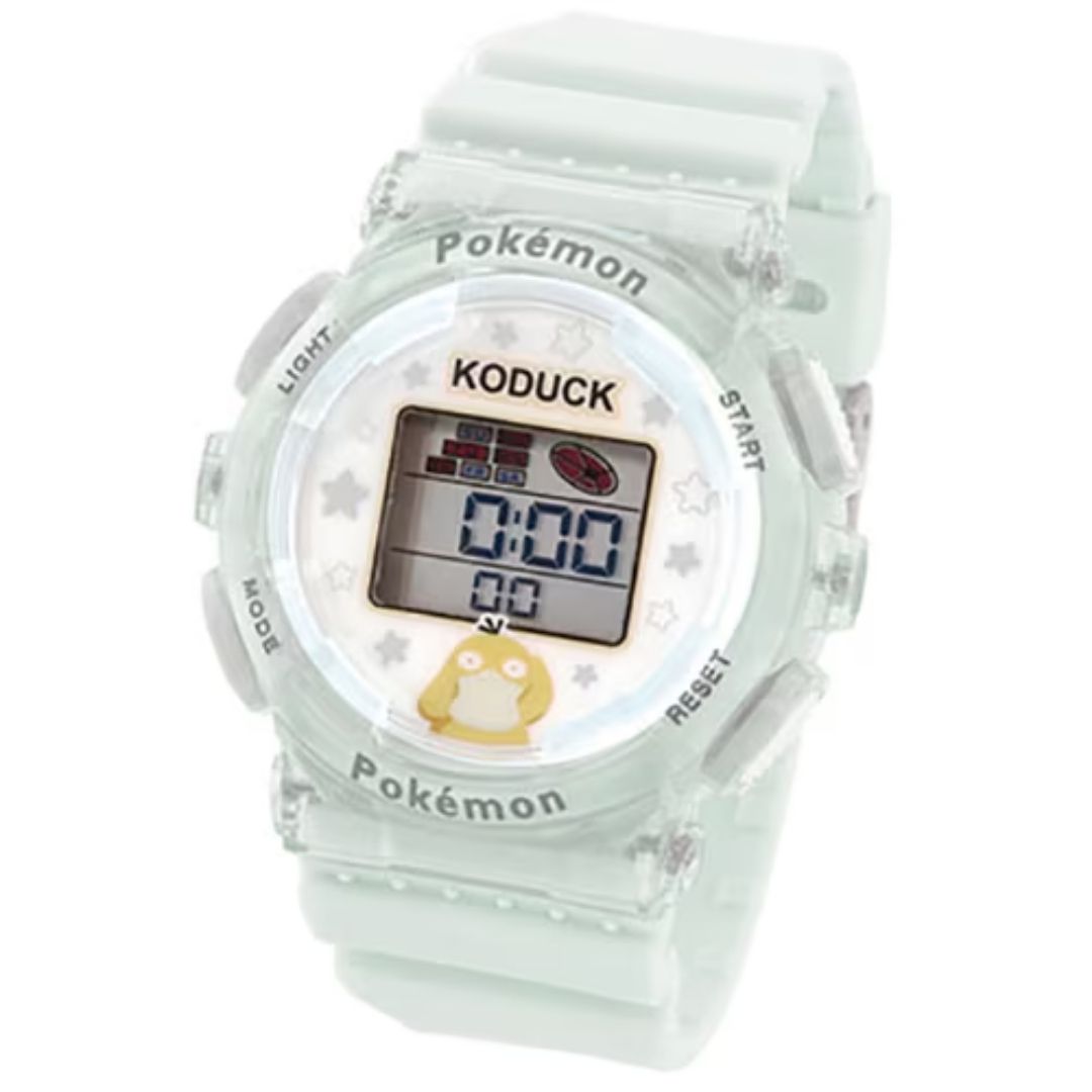 J-AXIS Pokemon Digital Watch Psyduck CP3C0005-BL