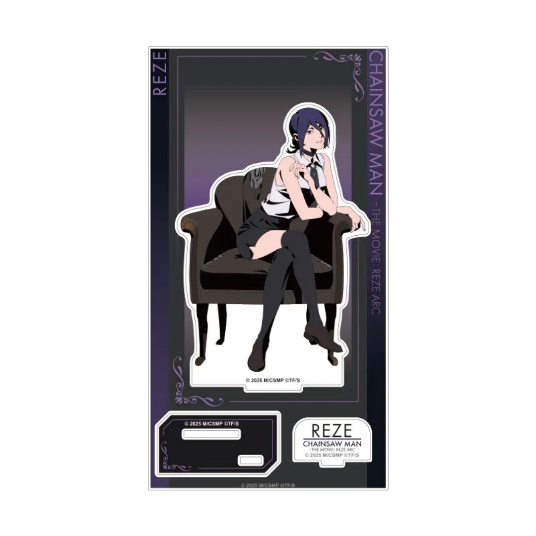 Chainsaw Man Reze Acrylic Stand Reze Arc Visual Original Resmi Jepang