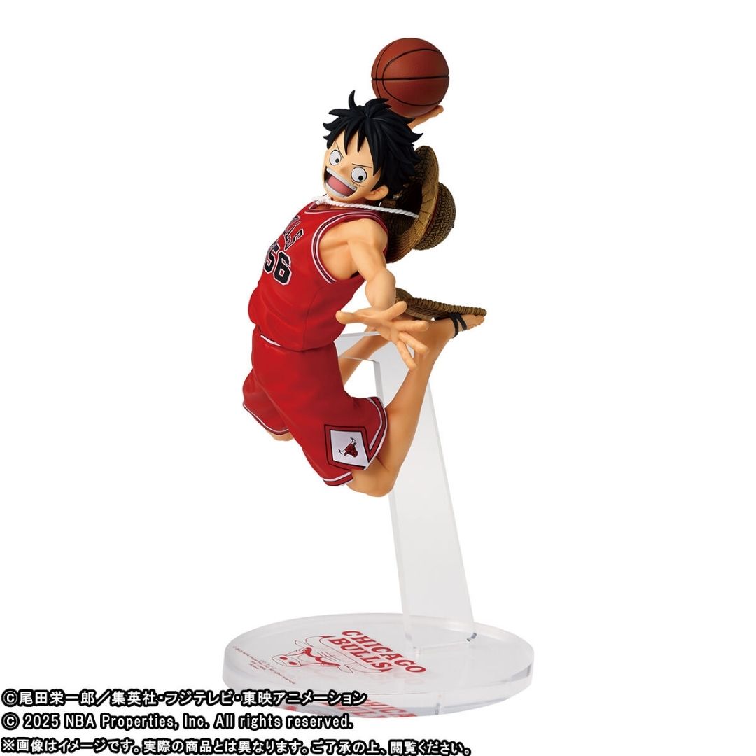 ONE PIECE x NBA Luffy Figure MASTER STARS PIECE Batch Juli