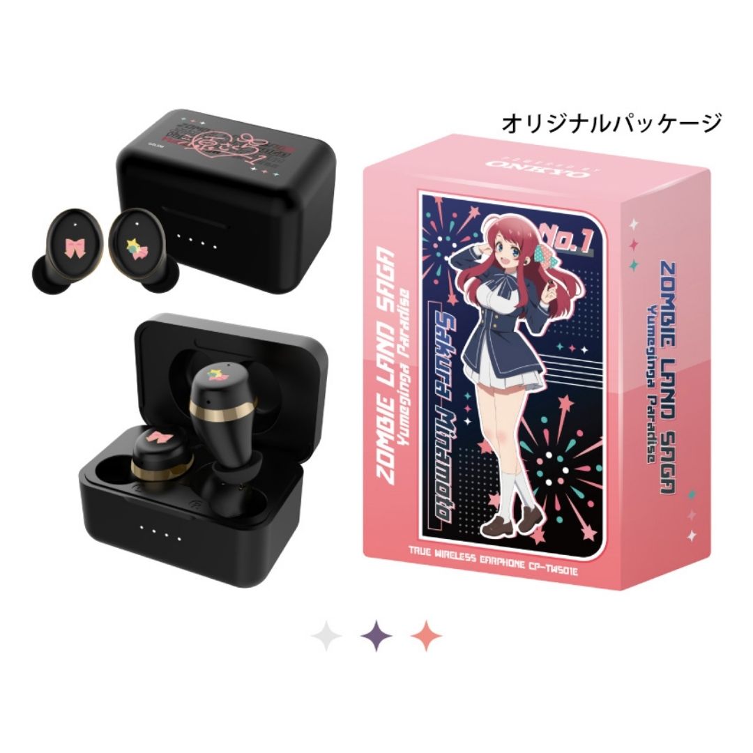 TWS Onkyo x Zombie Land Saga CP-TWS01E Minamoto Sakura