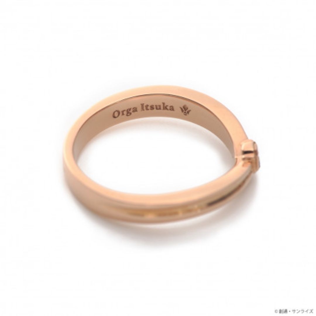 STRICT-G x THE KISS Gundam Iron-Blooded Orphans Orga Itsuka Silver Ring