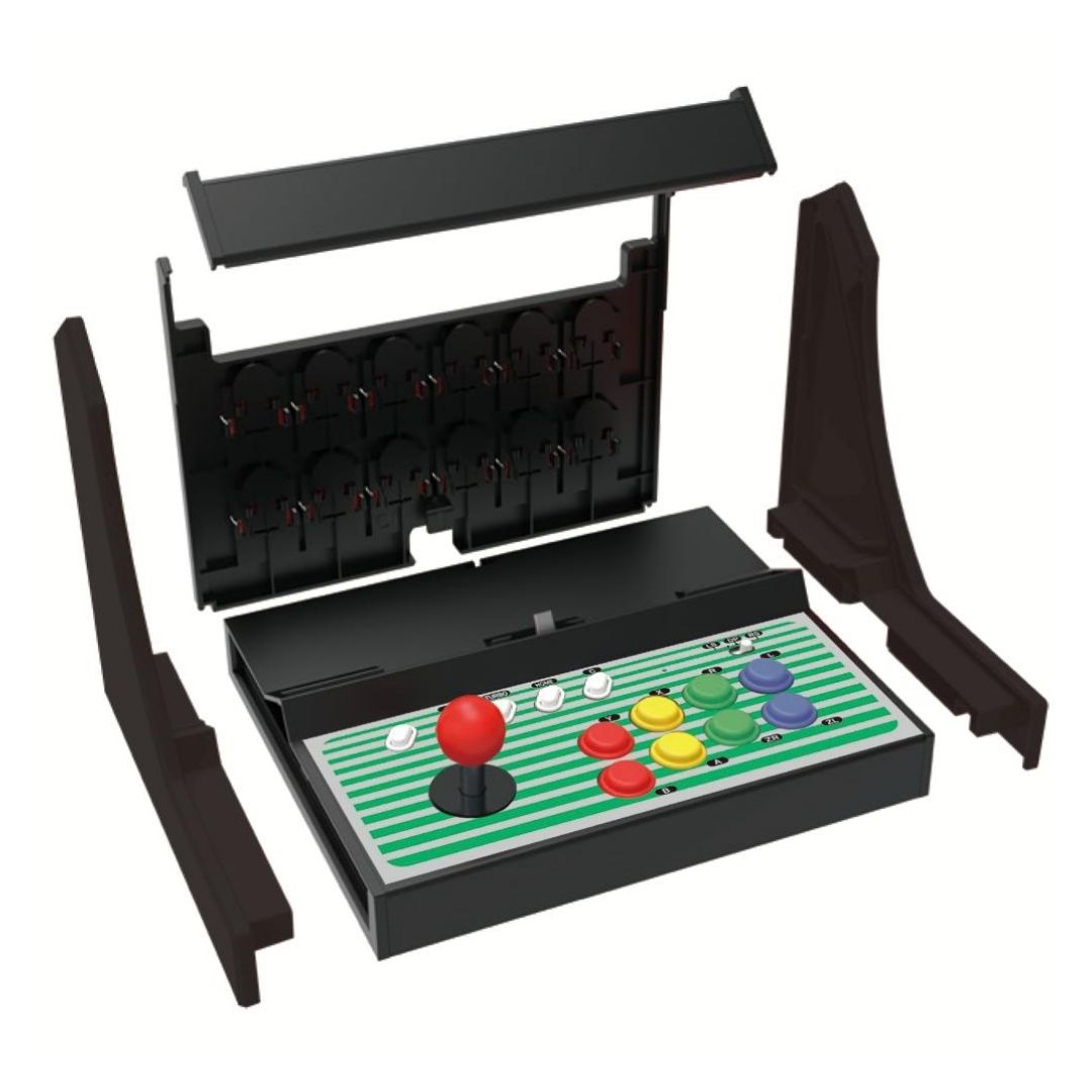 Aketuku Arcade Controller Cabinet – DIY Mini Arcade untuk Switch & Switch 2