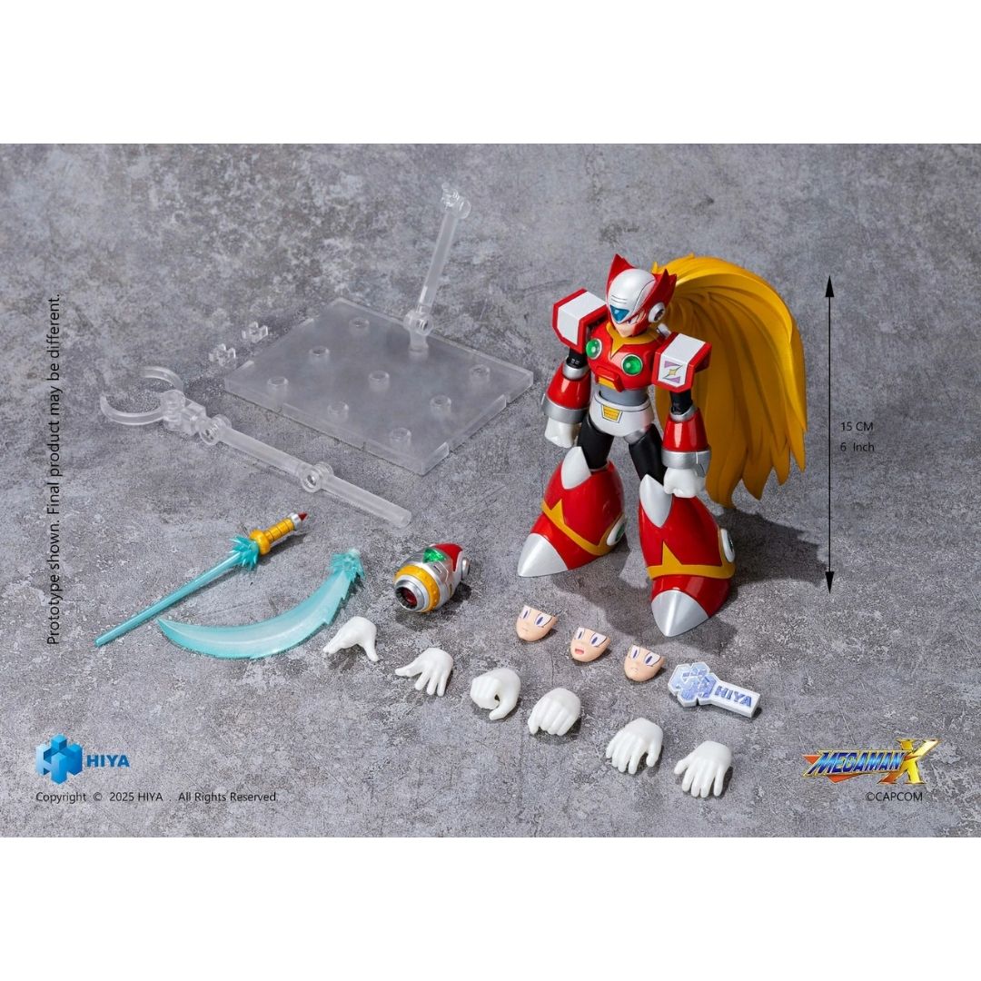 Mega Man X Zero Action Figure – Hiya Toys Exquisite Basic Series EBM0170