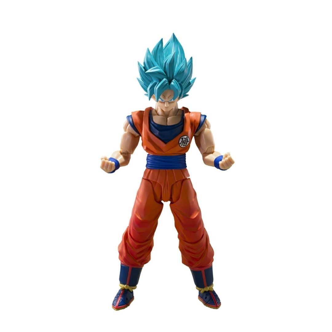 SHFiguarts Super Saiyan God Son Goku 14,5cm – Detail Presisi dan Pose Dinamis SHFiguarts Super Saiyan God Son Goku 14,5cm – Detail Presisi dan Pose Dinamis