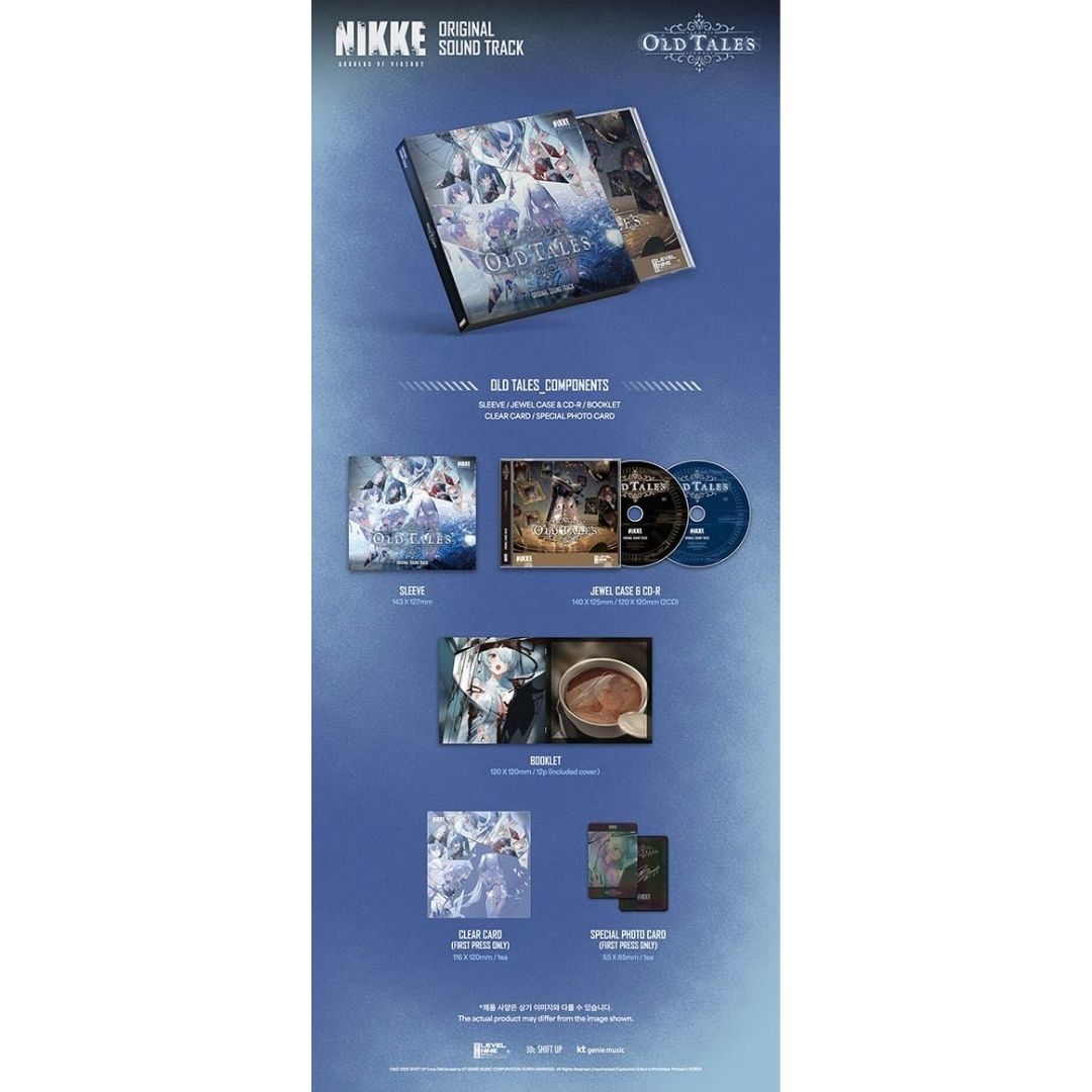 Goddess of Victory NIKKE OST Old Tales – Limited Edition CD + Art Book