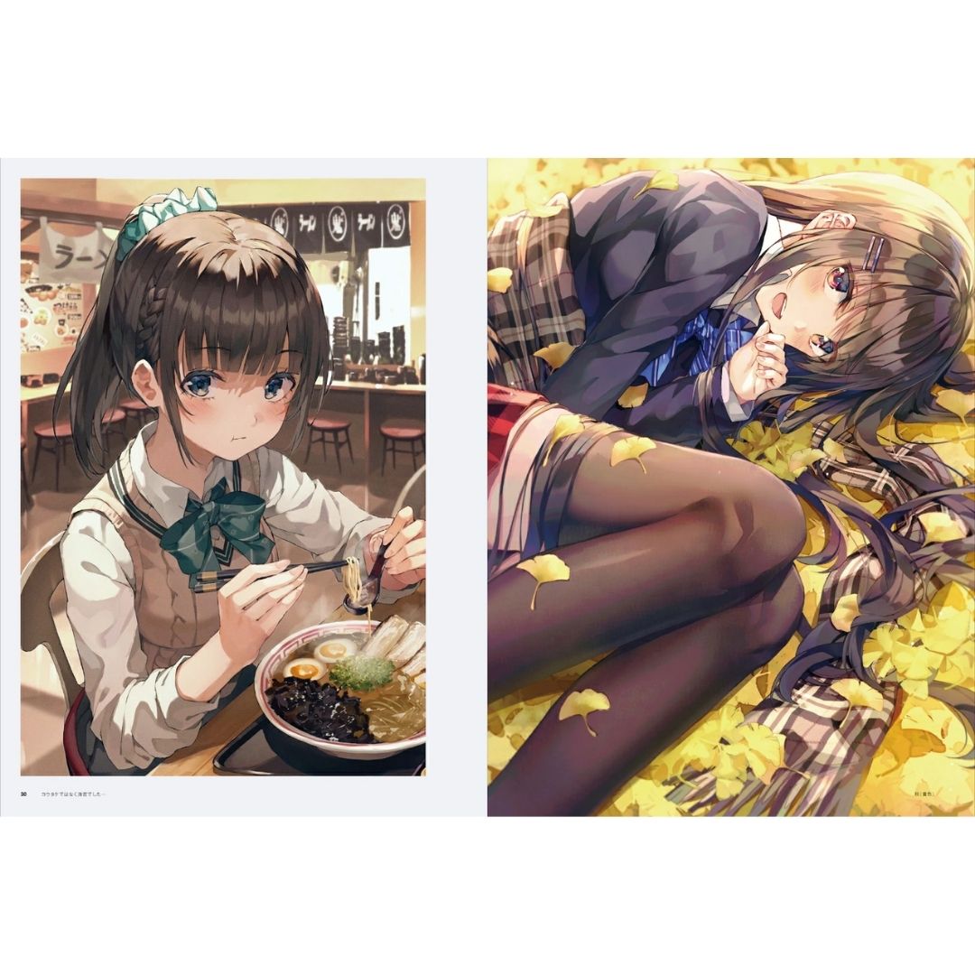 AArt Book Fuwari Art Collection Hardcover Edisi Pertama Resmi Kolektor