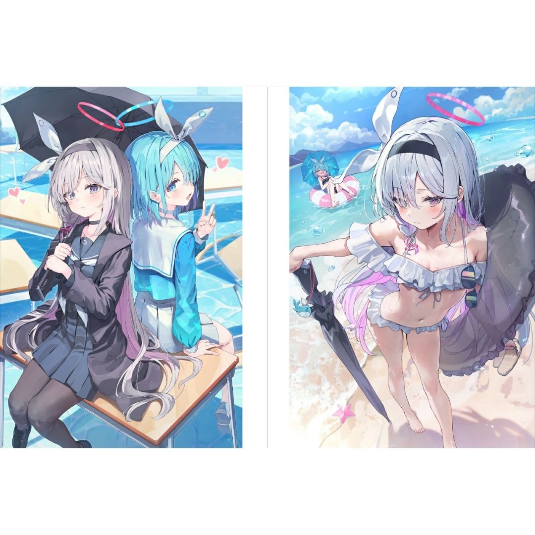 AArt Book Fuwari Art Collection Hardcover Edisi Pertama Resmi Kolektor