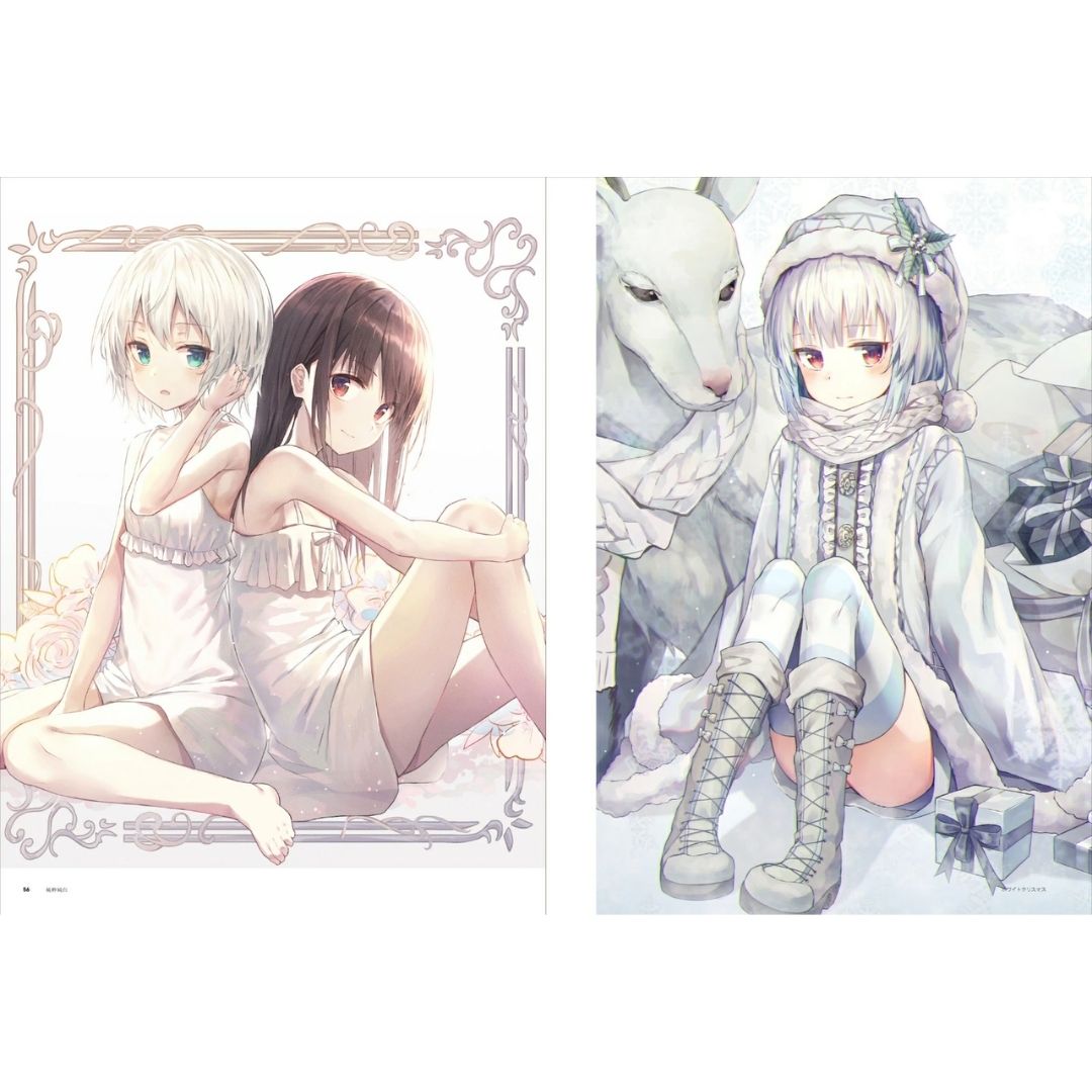 AArt Book Fuwari Art Collection Hardcover Edisi Pertama Resmi Kolektor