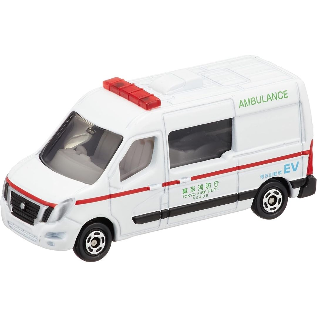 Tomica Nissan NV400 EV Ambulance No.44 Original Takara Tomy