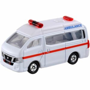 Tomica Nissan NV350 Caravan Ambulance No.18 Original Takara Tomy