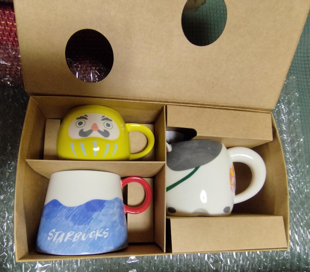 Starbucks Store-Exclusive JAPAN Mug Set (3-Piece Set) Mount Fuji Mug Starbucks Store-Exclusive JAPAN Mug Set (3-Piece Set) Mount Fuji Mug