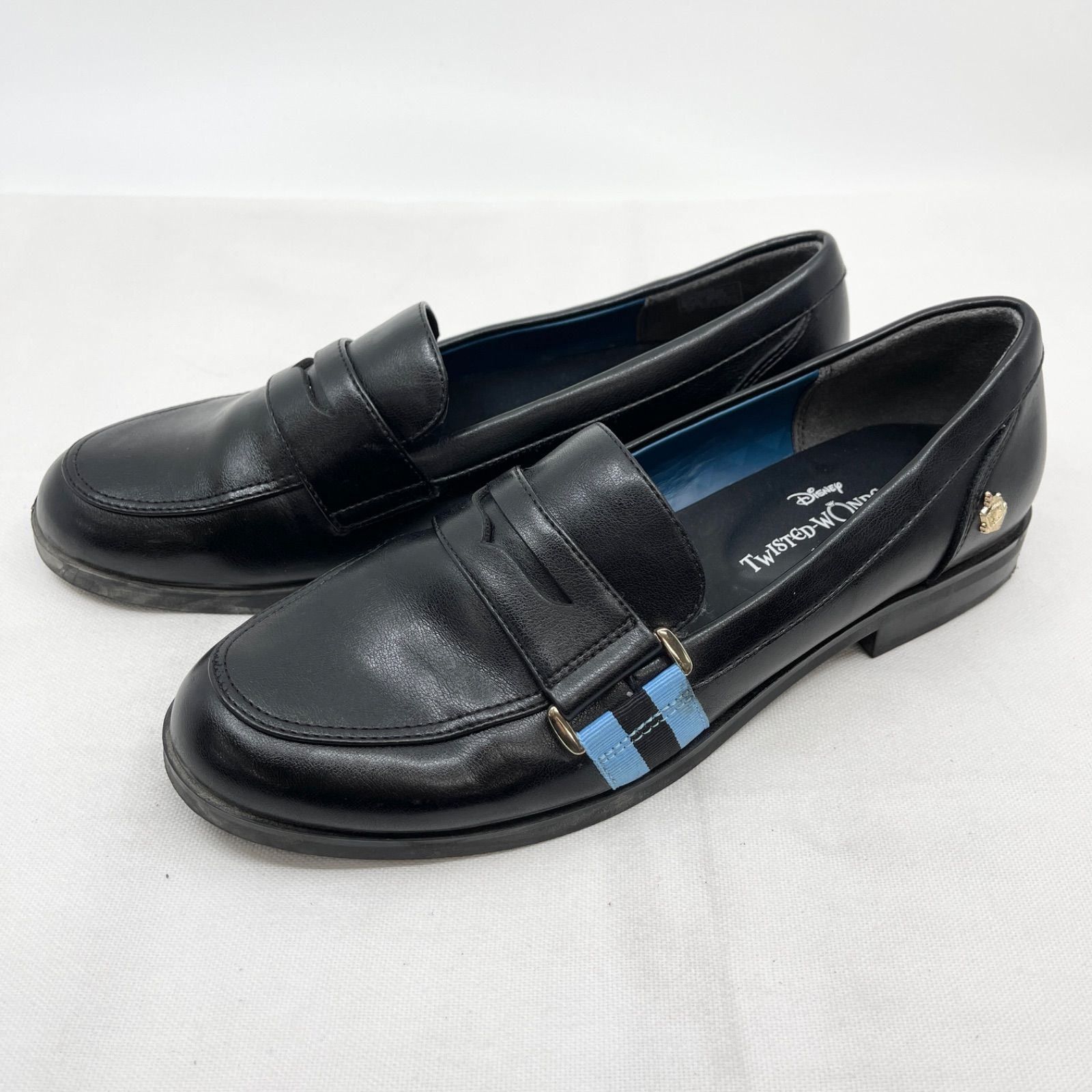 Disney Twisted Wonderland Tape Coin Loafers Size 25.0 Black Ignihyde Disney Twisted Wonderland Tape Coin Loafers Size 25.0 Black Ignihyde