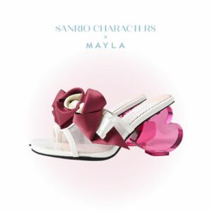 Sepatu MAYLA Sanrio Hello Kitty Shoes Jewelry Mule Elegan & Ikonik